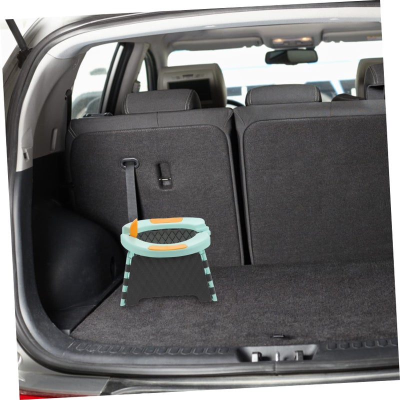 Portable Folding Travel Potty Seat For Kids Compact Lightweight Easy Clean Black - Image 3