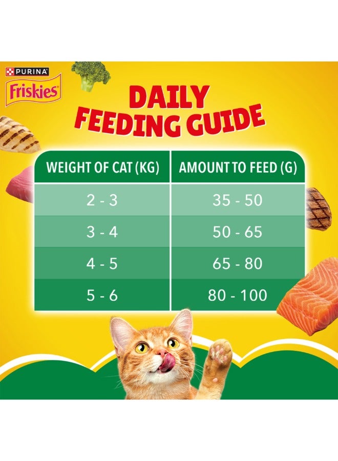 Purina Friskies طعام قطط جاف للبالغين للداخلية لذائذ - Image 3