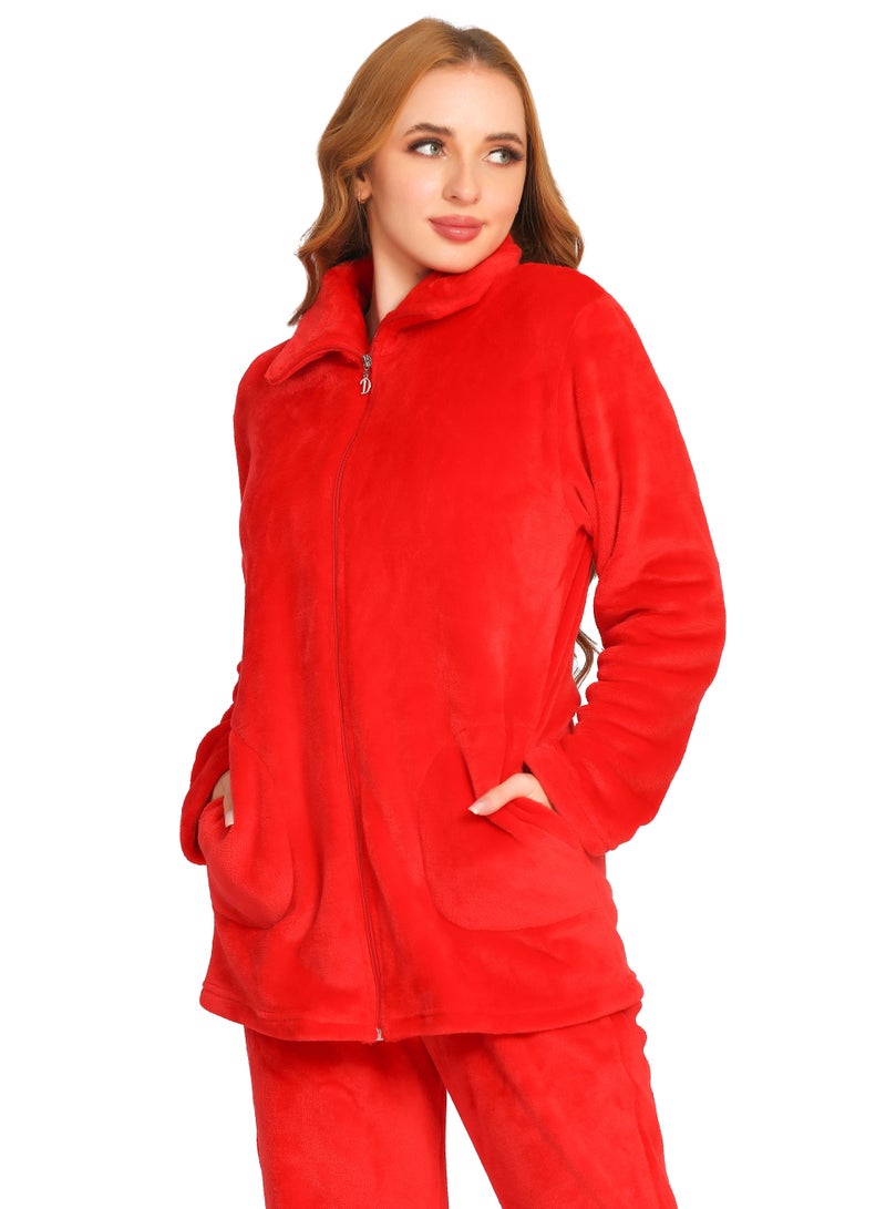 Dadoush Women's pajamas full of warmth and elegance for a distinctive winter look  - Image 2