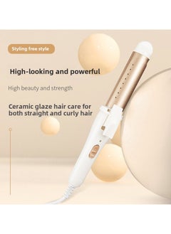 Goolsky Electric curling iron hair straightener dual-purpose splint fluffy home perm hair straightening plate clip internal buckle does not hurt hair negative ions  - Image 2