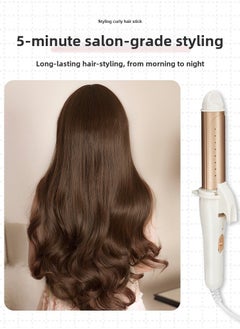 Goolsky Electric curling iron hair straightener dual-purpose splint fluffy home perm hair straightening plate clip internal buckle does not hurt hair negative ions  - Image 4