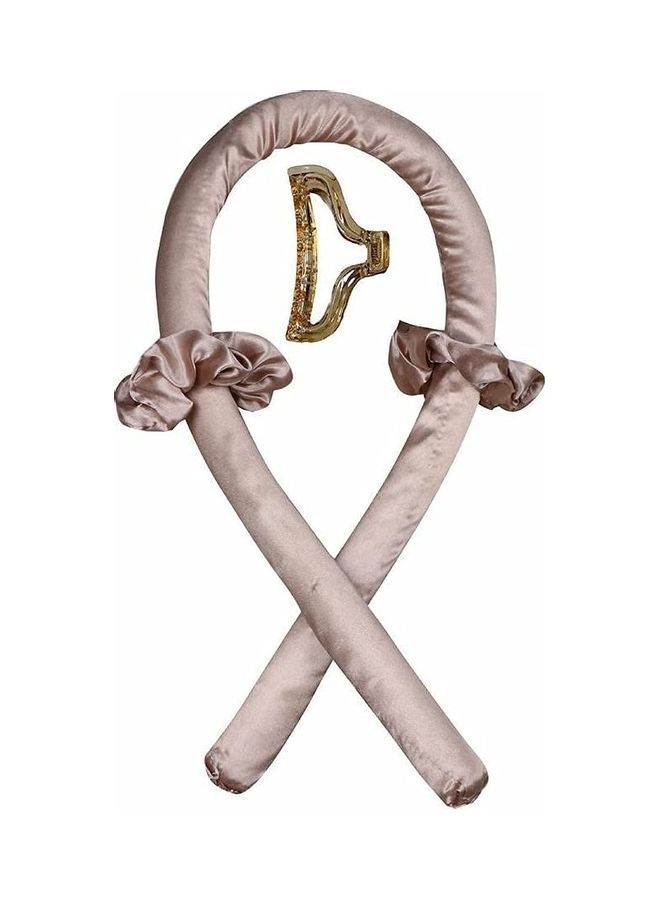 NIBEMINENT Heatless Curling Roller Set Beige