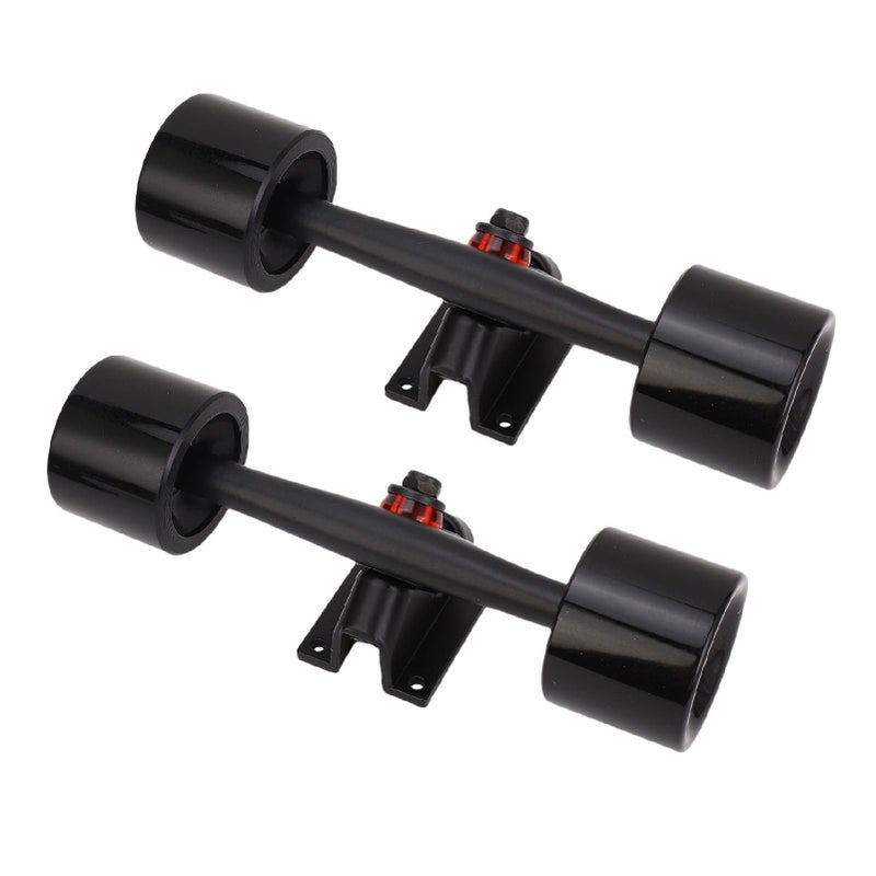 7 Inch Aluminum Alloy Longboard Truck Set with 65x51mm Wheels for Road Dance Board - Image 5