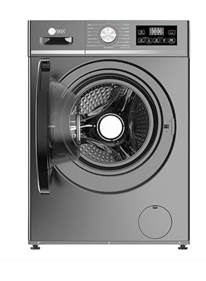 عفرا آلة غسيل أمامية AFRA 6KG بسرعة دوران 1000RPM مع محرك عاكس، وضع توفير الطاقة ونظام رش إزالة الرغوة، أبيض – AF-0601FWMG، ضمان سنة واحدة - Image 4