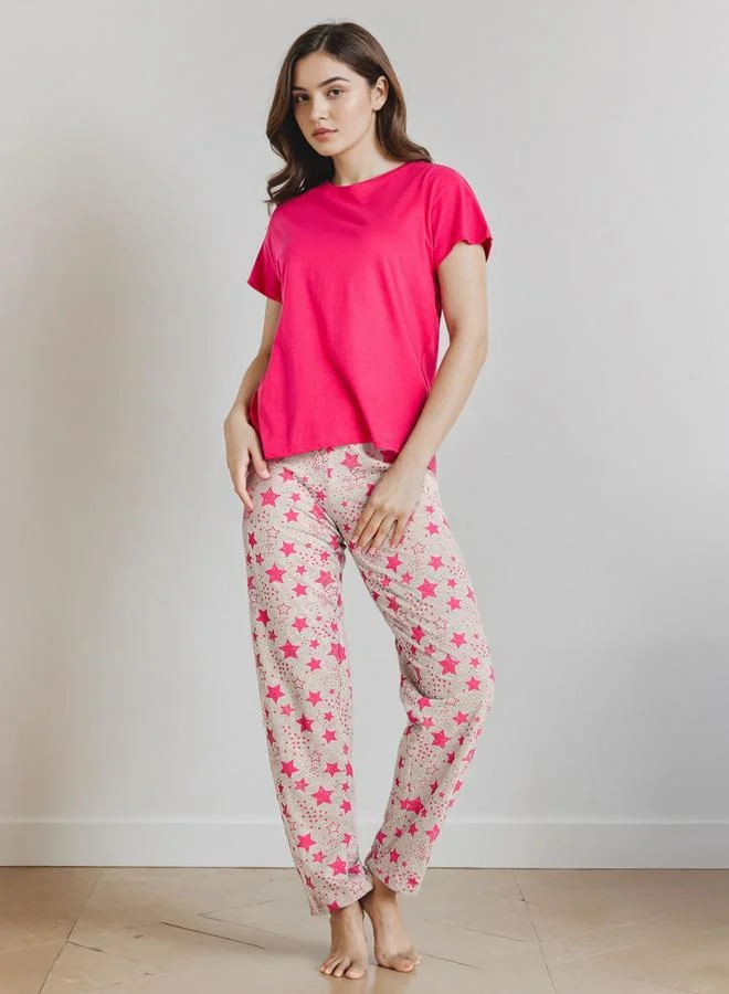 Splash FAV Pyjama Set T-shirt & Trousers Cotton
