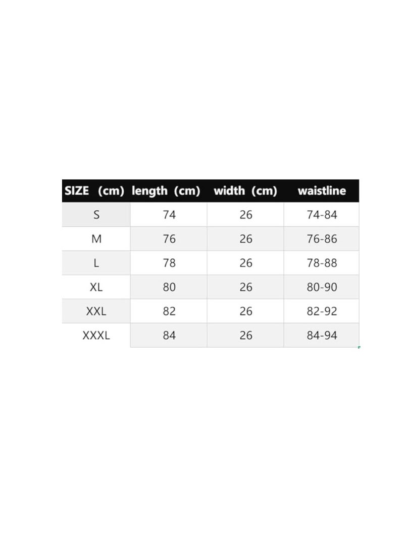 SYOSI Row Buckle Type Zipper Waist Trainer for Women, Body Shaping Clothes and Comfortable Waistband, L  - Image 5