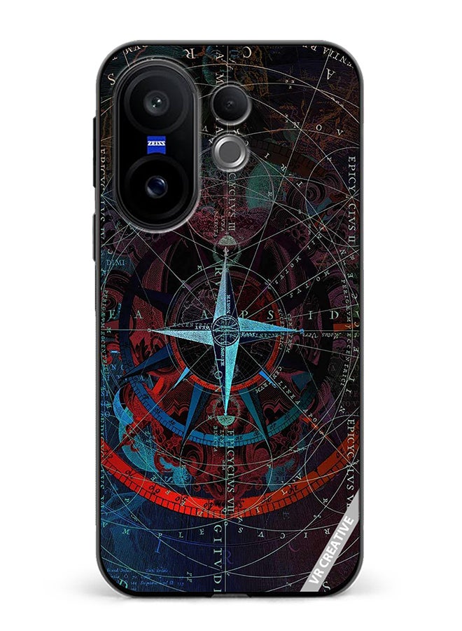 Protective Case Cover For Vivo X200 FE  Design Multicolour