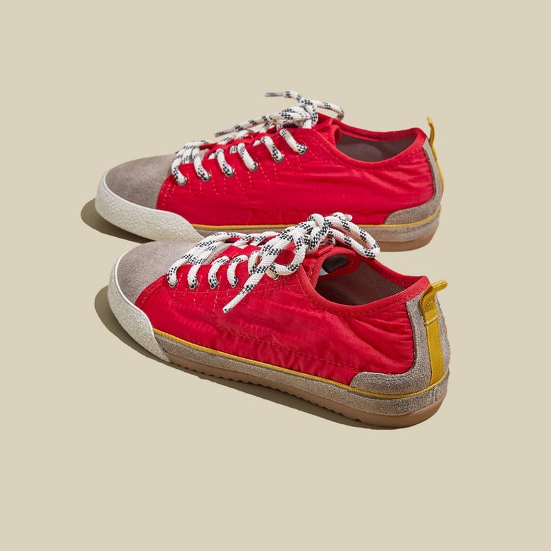 Women's Retro Lace-up Sneakers - Image 3