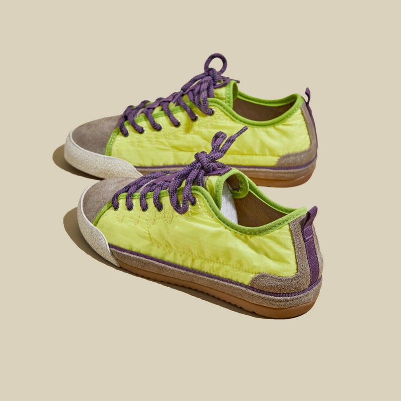Women's Retro Lace-up Sneakers - Image 2