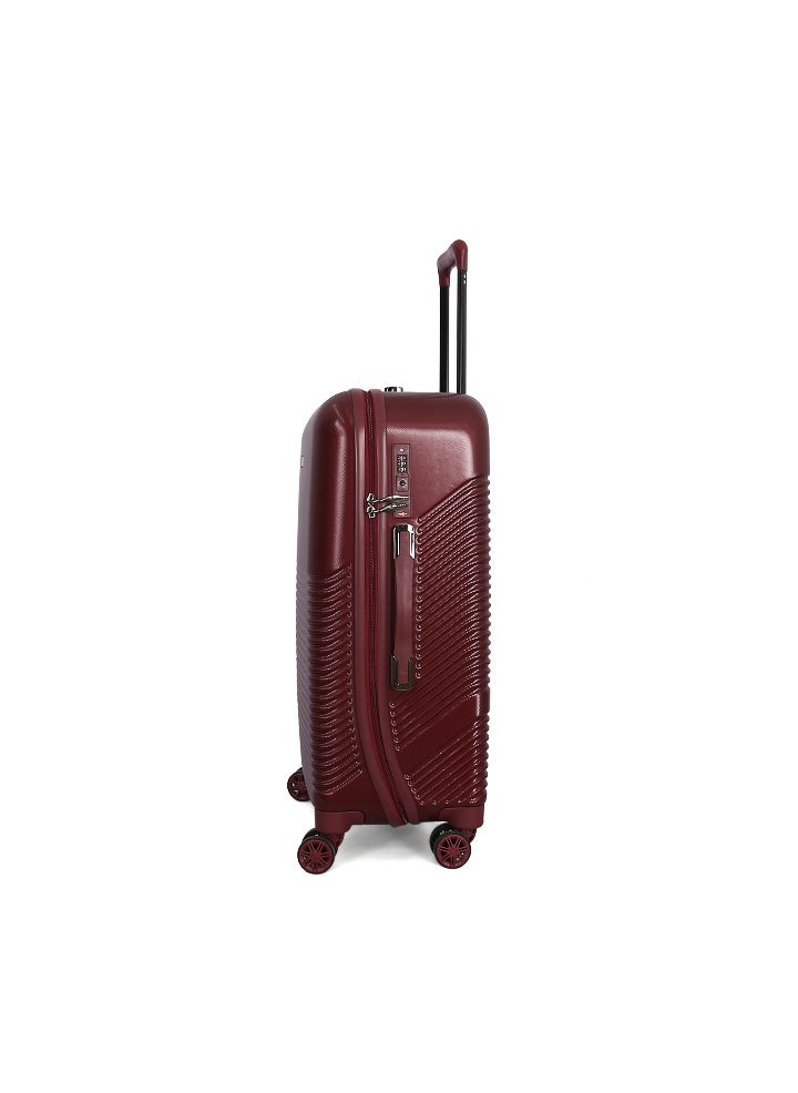 travelite - Travelite Hardshell  Luggage Trolley Bag 4 pcs Set,Burgundy - Image 1
