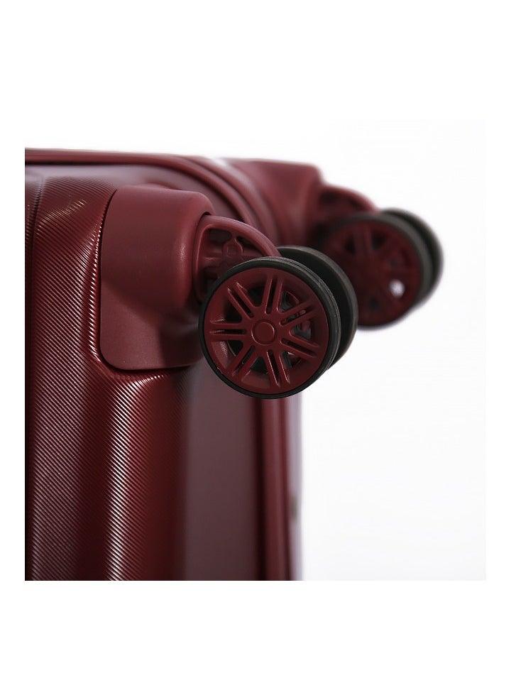 travelite - Travelite Hardshell  Luggage Trolley Bag 4 pcs Set,Burgundy - Image 1
