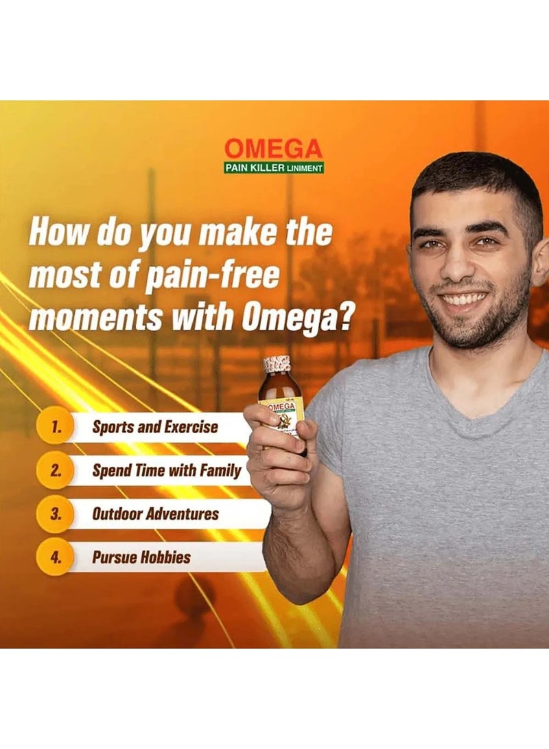 Omega Pain Killer Liniment 30 ML - Image 3