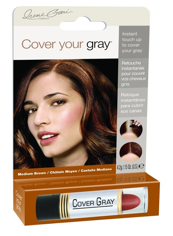 Cover Your Gray Lipstick, Medium Brown by Cover Your Gray