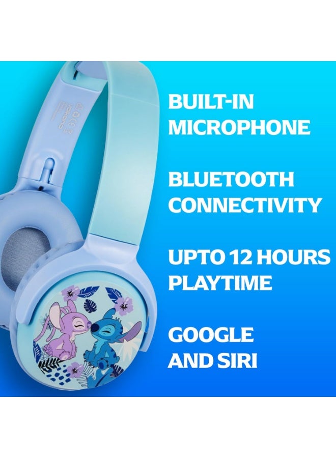 Volkano Disney Stitch 3D Bluetooth Wireless Stereo Headphones (DY-9955-ST) - Image 2