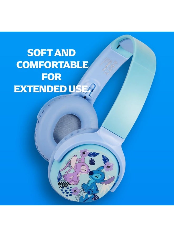 Volkano Disney Stitch 3D Bluetooth Wireless Stereo Headphones (DY-9955-ST) - Image 4