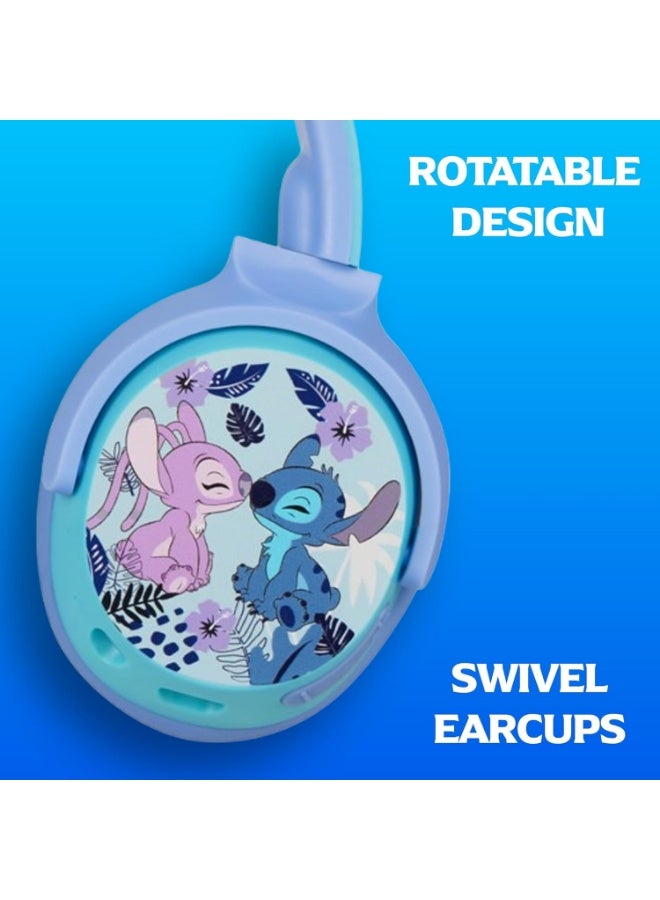 Volkano Disney Stitch 3D Bluetooth Wireless Stereo Headphones (DY-9955-ST) - Image 5