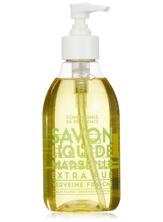 La Compagnie de Provence Compagnie De Provence Savon De Marseille Extra Pure Liquid Soap Fresh Verbena 10 Fl Oz Plastic Pump Bottle - Image 1
