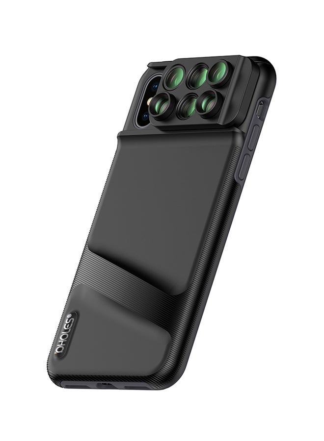 NIBEMINENT 6-In-1 Camera Lens Case Cover For iPhone XS Max Black - Image 1