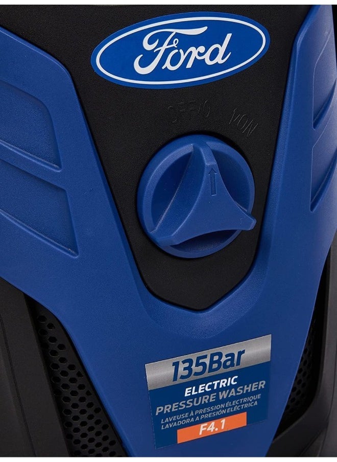 Ford 135 Bar Electric Pressure Washer With 4 Quick Look Wheel  - Image 2