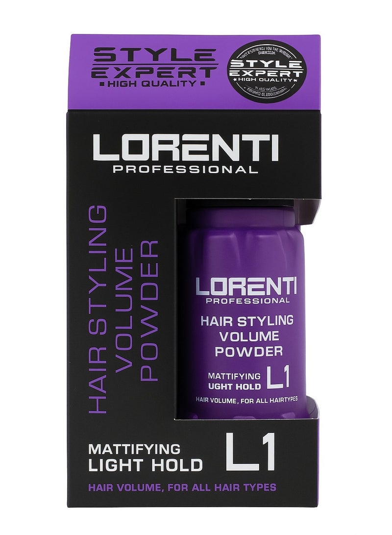 Lorenti Hair Styling Powder Light Hold L1 30grms - Image 1