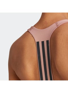 Adidas Power Impact Medium Support 3 Stripe Bra  - Image 4