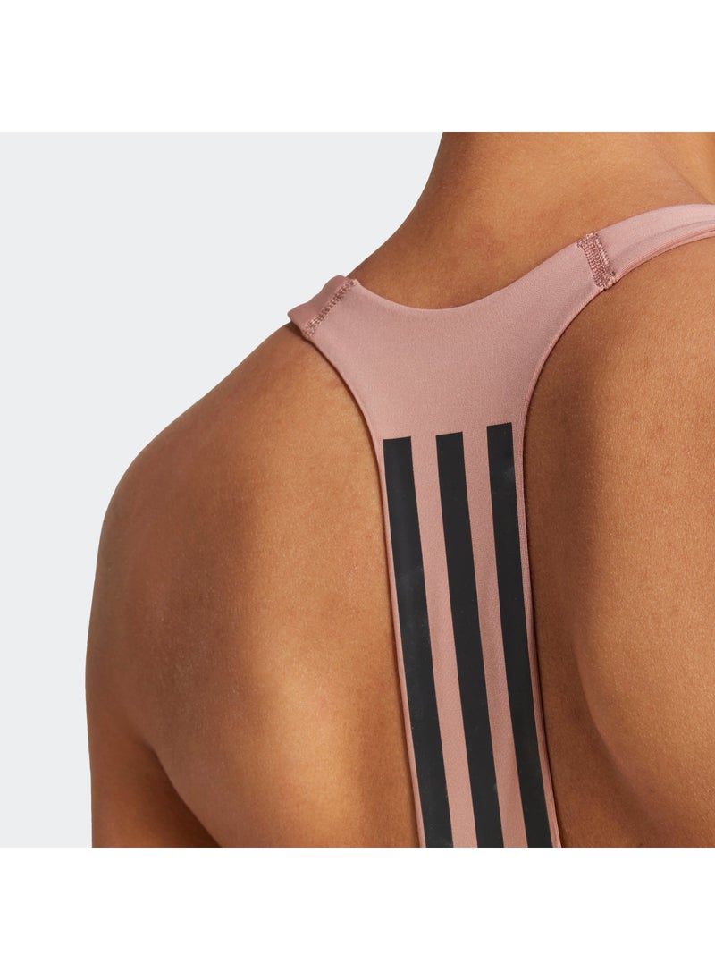 Adidas - Power Impact Medium Support 3 Stripe Bra - Image 1
