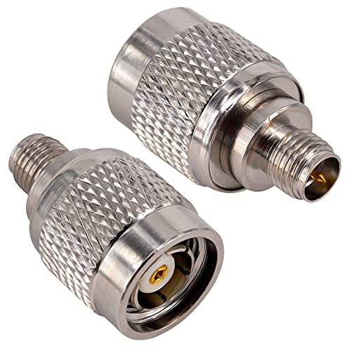 YOTENKO RP TNC Male to RP SMA Female RF Coax Adapter Connector for WRT54 Linksys WiFi Router Extender Pack of 2 - Image 3