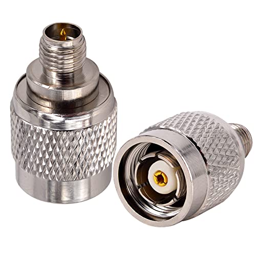 YOTENKO RP TNC Male to RP SMA Female RF Coax Adapter Connector for WRT54 Linksys WiFi Router Extender Pack of 2 - Image 4