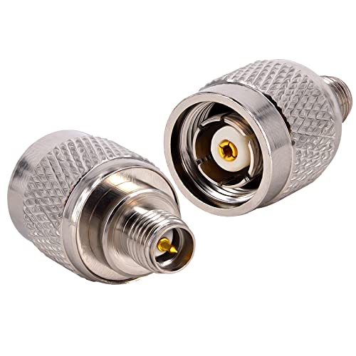 YOTENKO RP TNC Male to RP SMA Female RF Coax Adapter Connector for WRT54 Linksys WiFi Router Extender Pack of 2 - Image 1