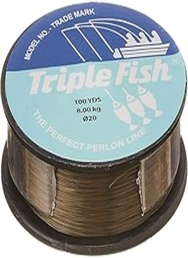 Triple Fish Triple Fish Fishing Line, 0.20 mm, 100 m - Black 