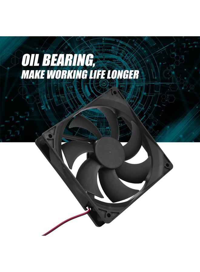2PCS 120mm High Airflow Low Noise PC Computer Case Cooling Fan (Large 4P Interface) - Image 4