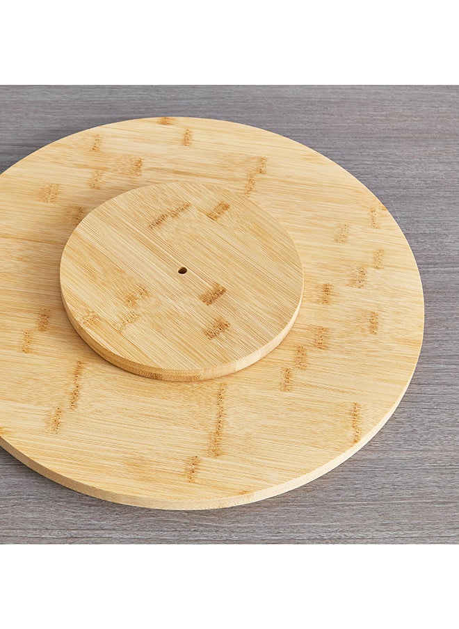 Home Box Bamboo Lazy Suzan 39.5x3x39.5 cm  - Image 5