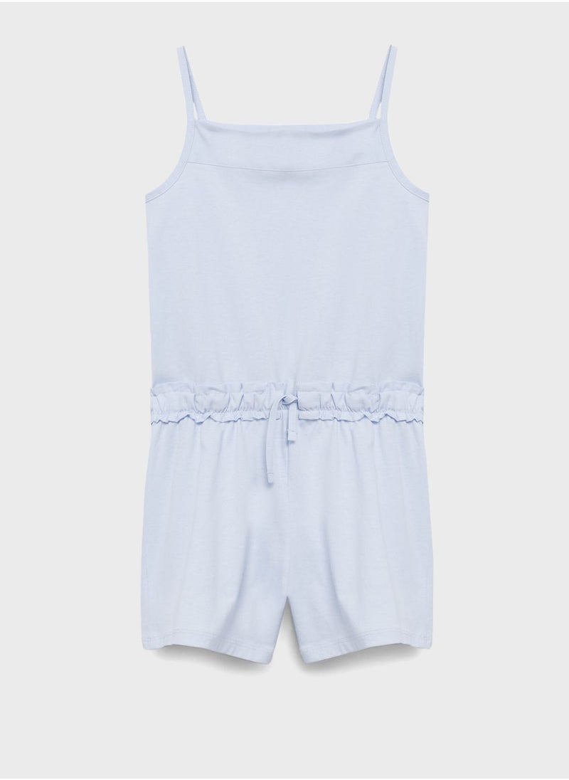 MANGO - Kids Halter Neck Playsuit - Image 1
