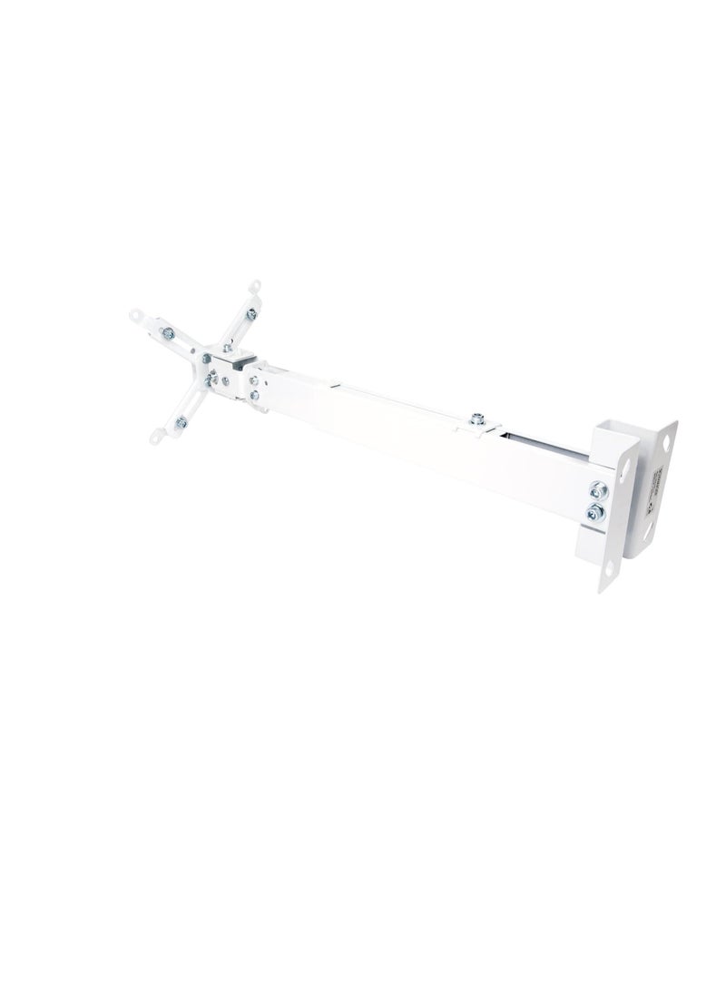 Swigger 9468 Projector Wall Mount Bracket, Max Rotatable Universal Bracket, 20 Kg, White