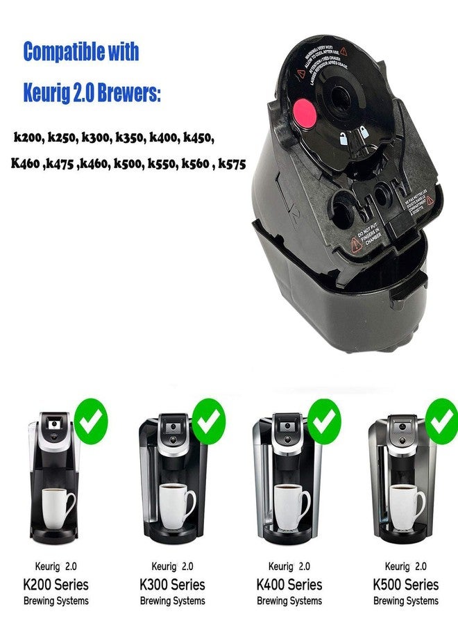 Anbige Replacement Parts Coffee Cup Pod Holder Assembly with base,Compatible with Keurig 2.0 Coffee Maker Models - Image 2