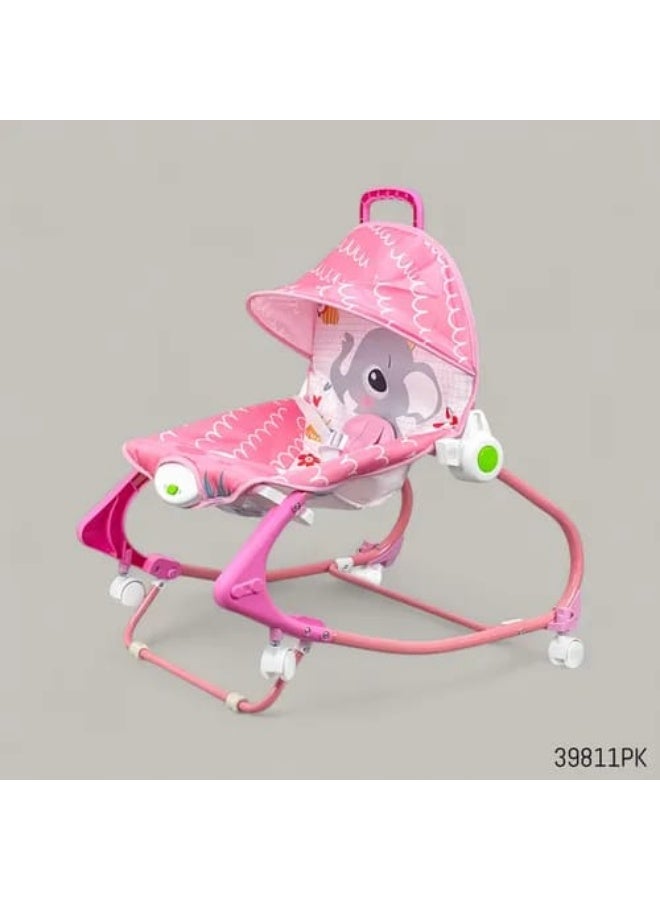 امبريلا كرسي هزاز للاطفال عالي الجوده مع طاوله والعاب للطفل مع وجود عجلات - Image 3