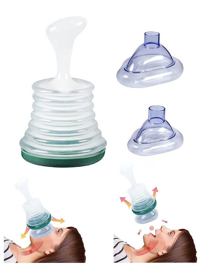 Generic Choking Rescue Device Choking First Aid Choking Emergency Device Anti Choking Device for Kids and Adults,Family Removal Device for Removing Blocked Objects Choking Emergency Aid Device Rescue Device  - Image 1
