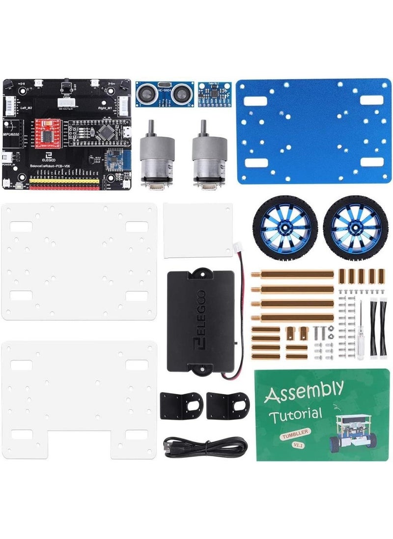 ELEGOO - Tumbller Self-Balancing Robot Car Kit Compatible with Arduino - Image 1