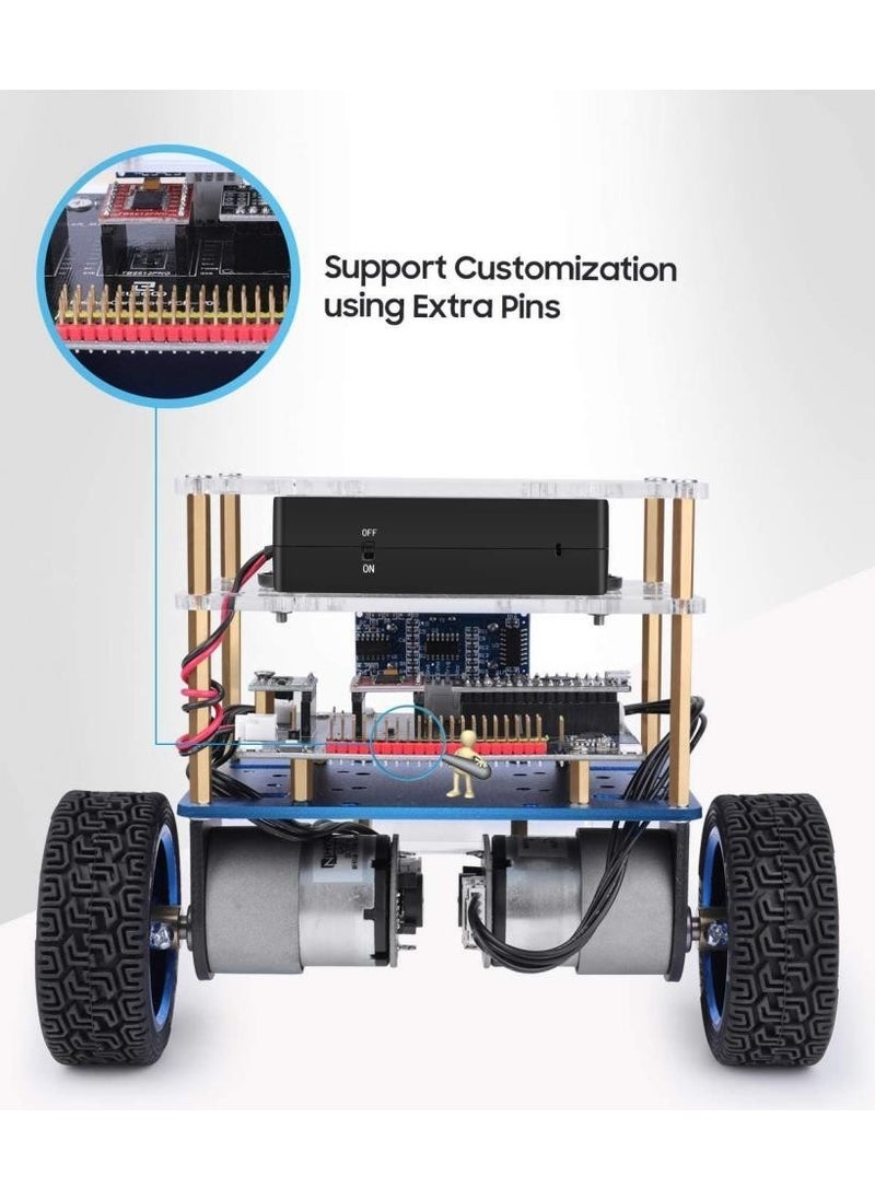 ELEGOO - Tumbller Self-Balancing Robot Car Kit Compatible with Arduino - Image 1