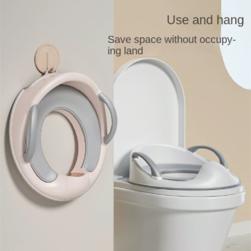 Baby Potty Seat: 1 Ergonomic Soft Cushioned Seat - Universal Fit Portable Potty for Home Travel Toilet Training Toddlers - Image 2
