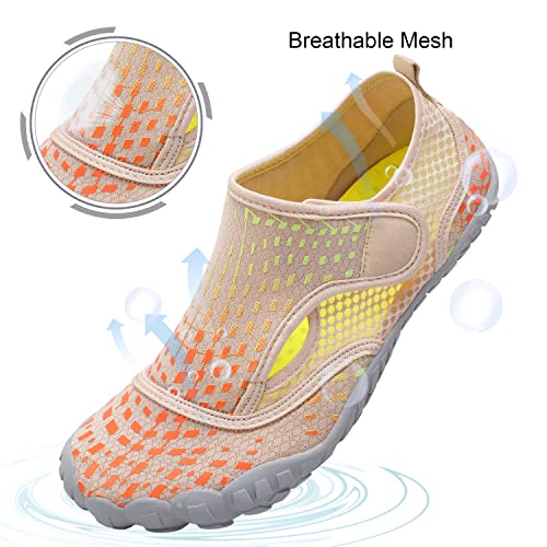 Centipede Demon Womens and Mens Water Shoes Thicken Soles Cozy Breathable Barefoot Athletic Aqua Shoes for Beach Swim Pool Diving Hiking Water Sports 8.5 Women/7.5 Men - Image 2