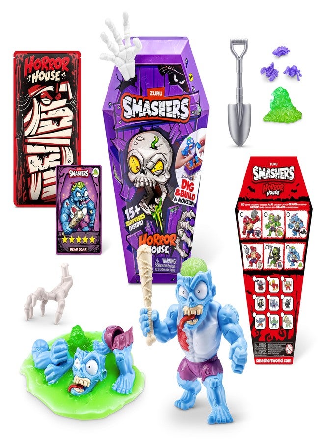 ZURU SMASHERS Smashers Horror House (Slasher) by ZURU, Interactive Toy, Collectable Toy for Kids and Teens - Image 1
