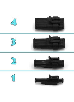 yongsheng 352Pcs Waterproof Car Motorcycle Auto Electrical Wire Connector Plug Kit Terminal Assortment 1 2 3 4 Pin Way  - Image 5
