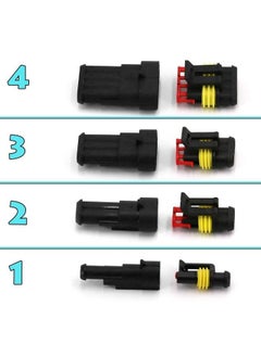 yongsheng 352Pcs Waterproof Car Motorcycle Auto Electrical Wire Connector Plug Kit Terminal Assortment 1 2 3 4 Pin Way  - Image 4