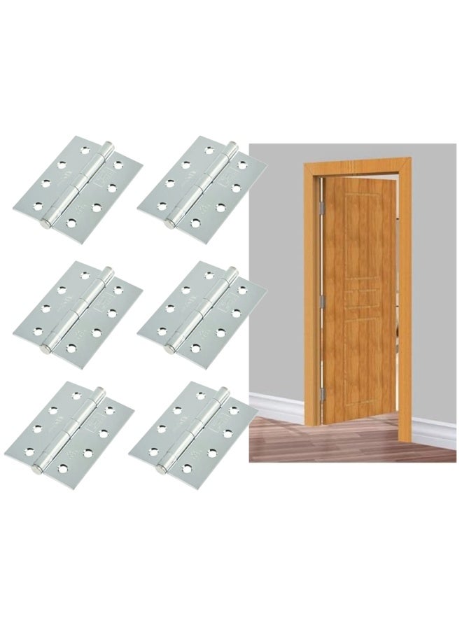 ROBUSTLINE Pack Of 6 M.S. Hinges 3 Inch Heavy Duty 