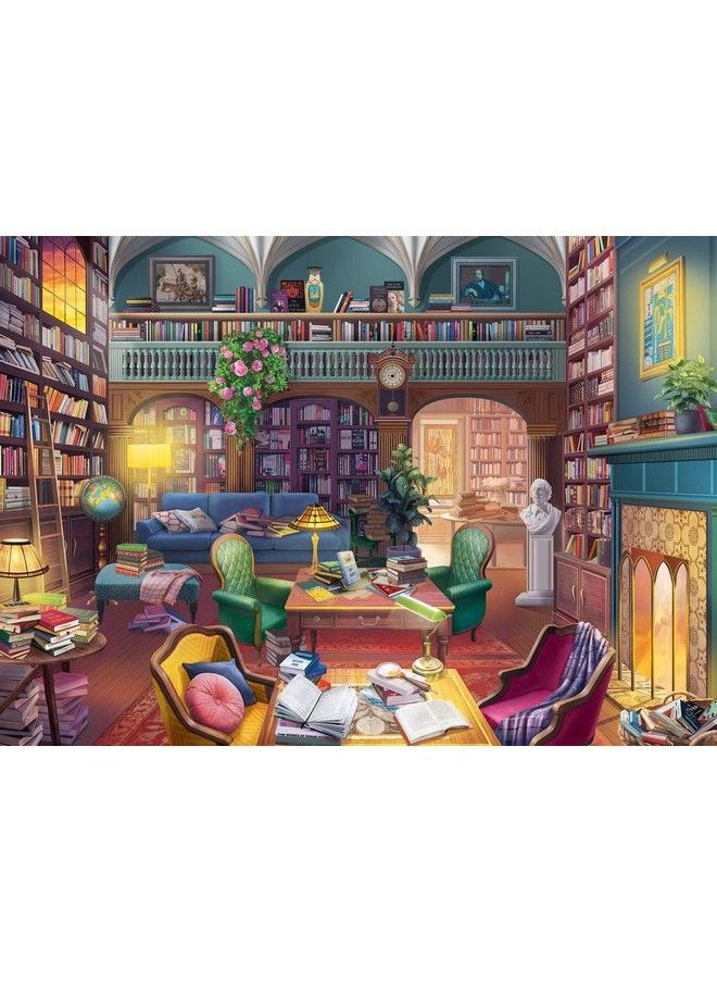 Ravensburger - Dream Library 500 Piece Large Format Jigsaw Puzzle For Adults 17459 Every Piece Is Unique Softclick Technology Means Pieces Fit Together Perfectly - Image 1