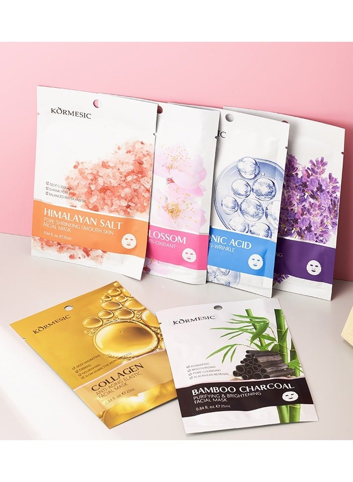 Kormesic Himalayan Salt Detoxifying Mask 25ml-5 packs - Image 5