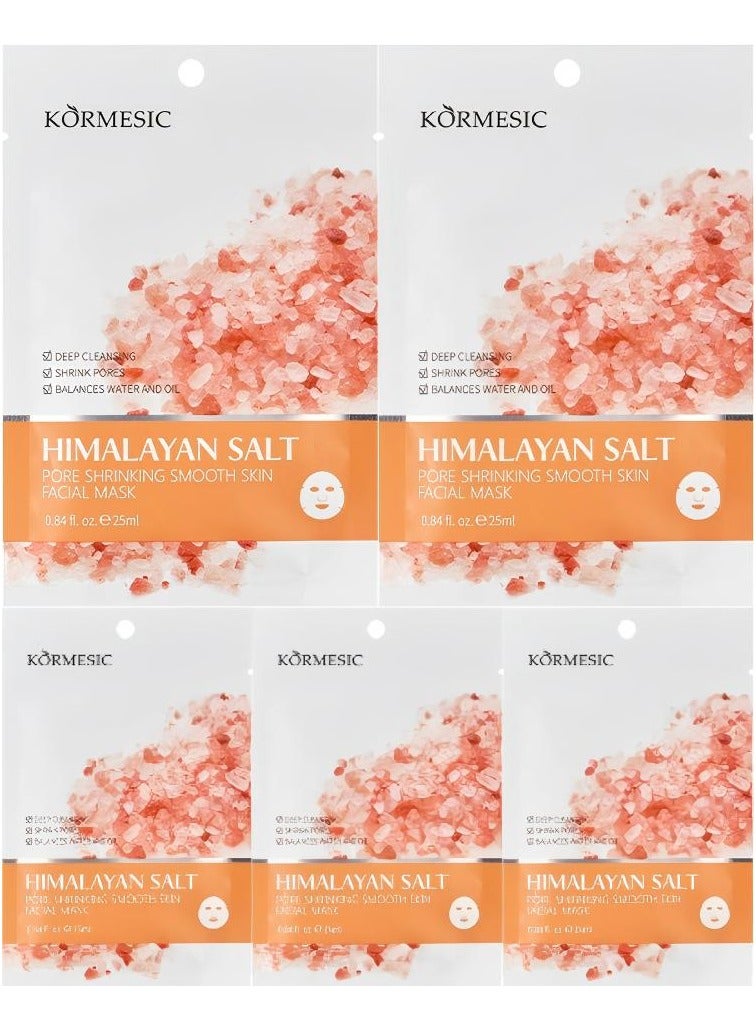 Kormesic Himalayan Salt Detoxifying Mask 25ml-5 packs - Image 1
