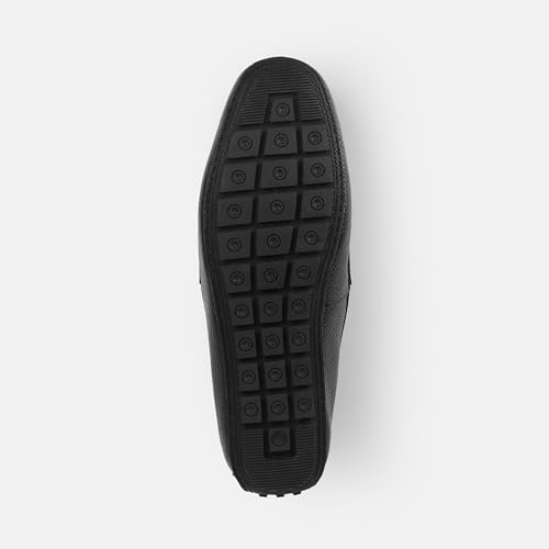 Mochi Men's Black Slip On Closure Casual - Loafers with Flat Sole UK/10 EU/44 (71-422) - Image 5