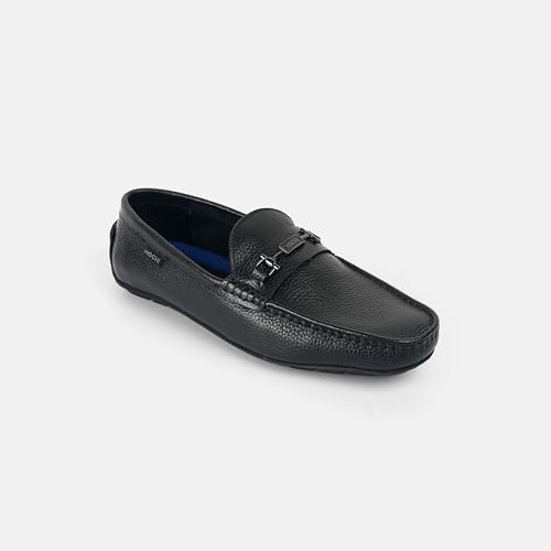 Mochi Men's Black Slip On Closure Casual - Loafers with Flat Sole UK/10 EU/44 (71-422) - Image 2